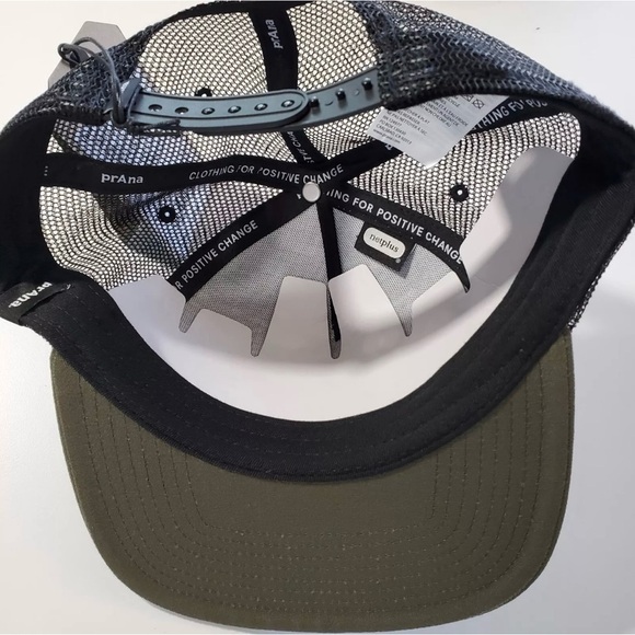 NWT Prana Journeyman Trucker Eagle Eye Snap Back Cap Hat Unisex OS Flat Brim 🔥🔥 - Picture 3 of 6